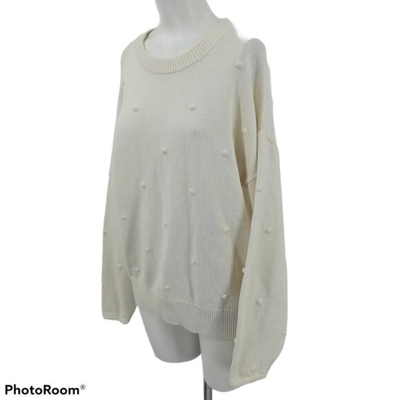 NWT Gap Cream Sweater Size L - Picture 13 of 15